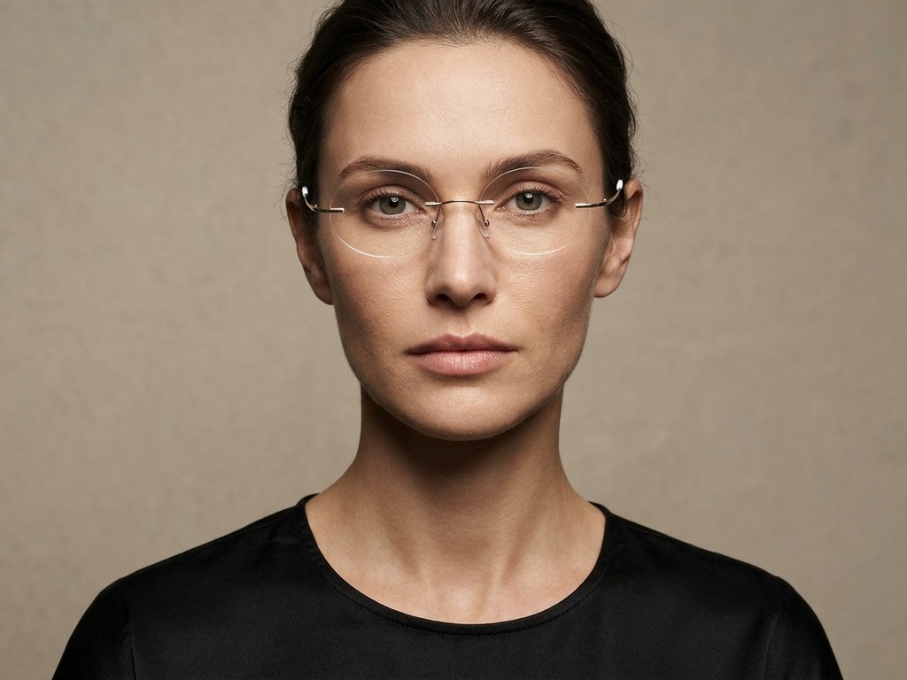 BS423-0656_Golden_Invisible_Titanium_Glasses-tryon_female