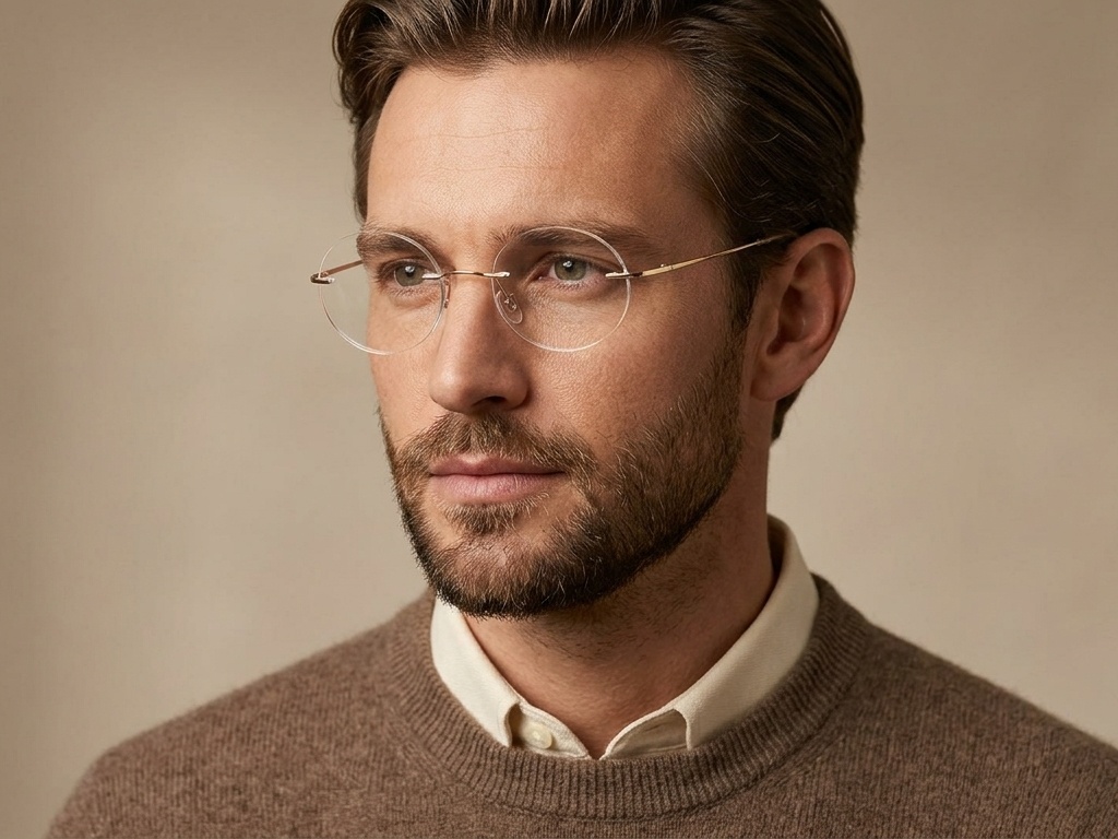 BS423-0656_Golden_Invisible_Titanium_Glasses-tryon_male