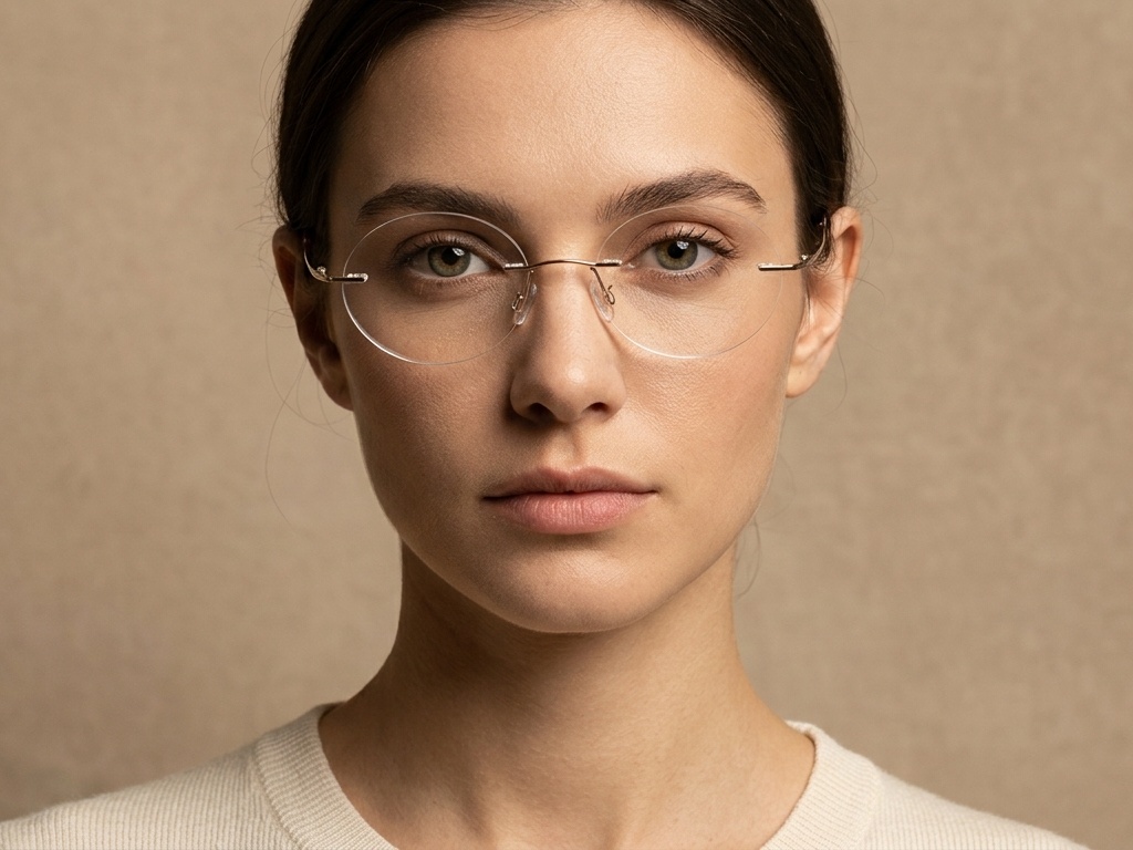 BS423-0657_Golden_Invisible_Titanium_Glasses-tryon_female