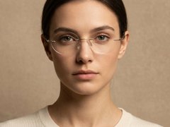 BS423-0657_Golden_Invisible_Titanium_Glasses-tryon_female