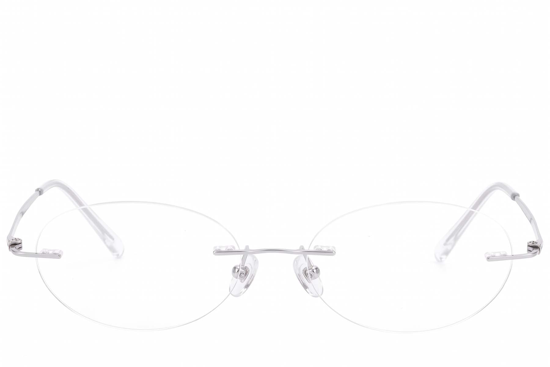 BS423-0658_Silver_Invisible_Titanium_Glasses-front