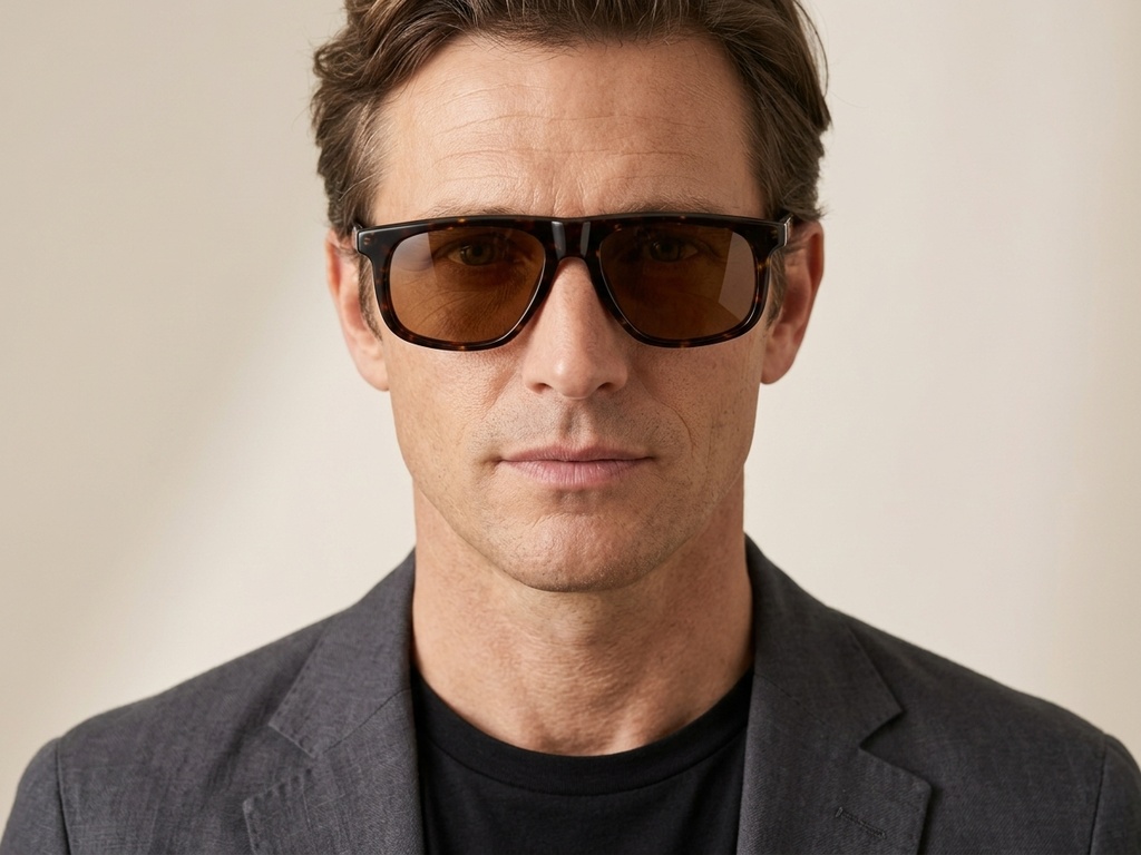 BS522-0204_Tortoiseshell_Aviator_Acetate_sunglasses_corner-tryon_male