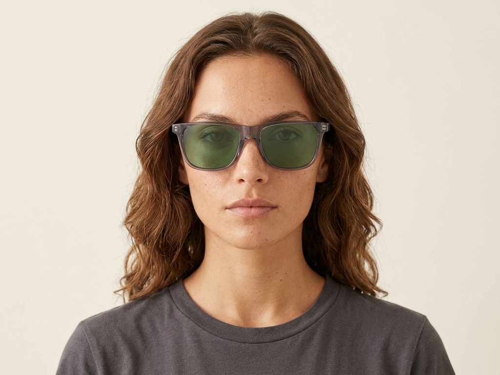 BS522-0214_Grey_Rectangular_Acetate_sunglasses_corner-tryon_female