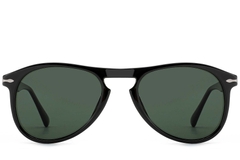 BS522-0224_Black_Aviator_Acetate_sunglasses_front