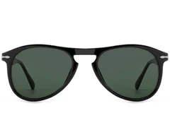 BS522-0224_Black_Aviator_Acetate_sunglasses_front