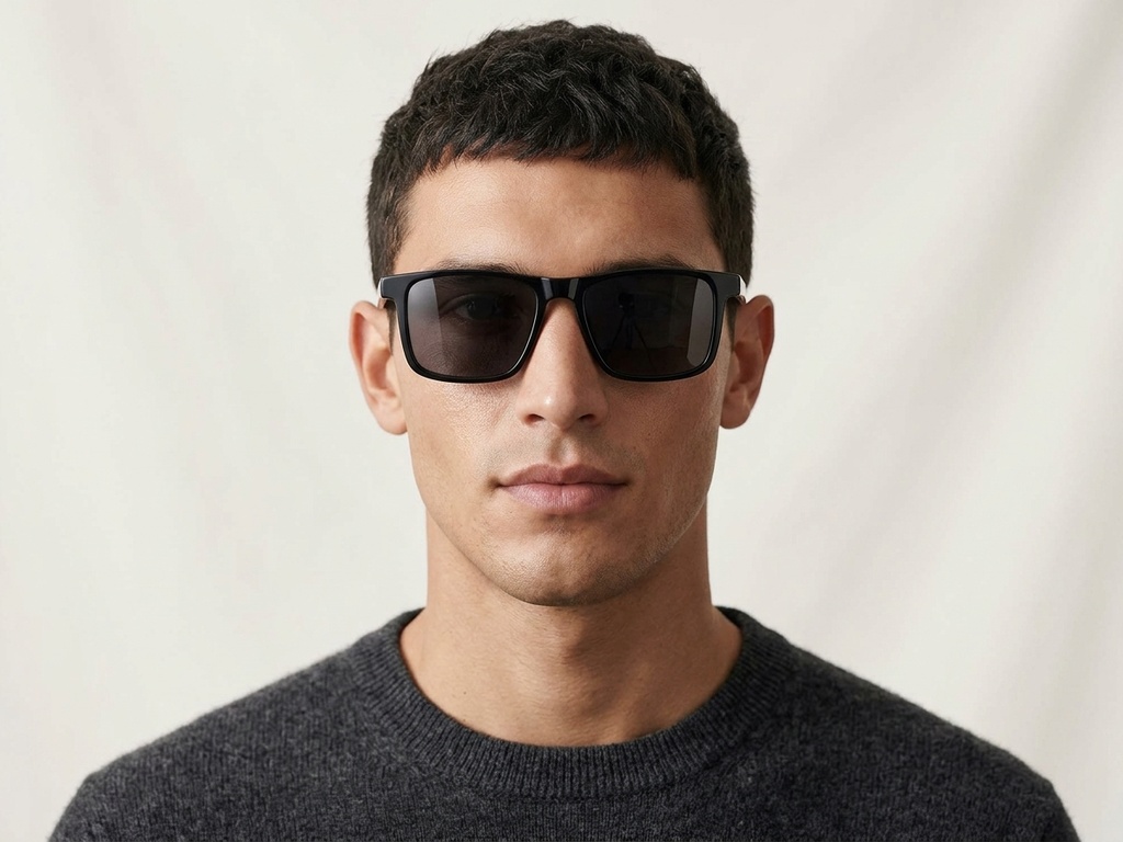 BS522-0228_Black_Rectangular_Acetate_sunglasses-tryon_male