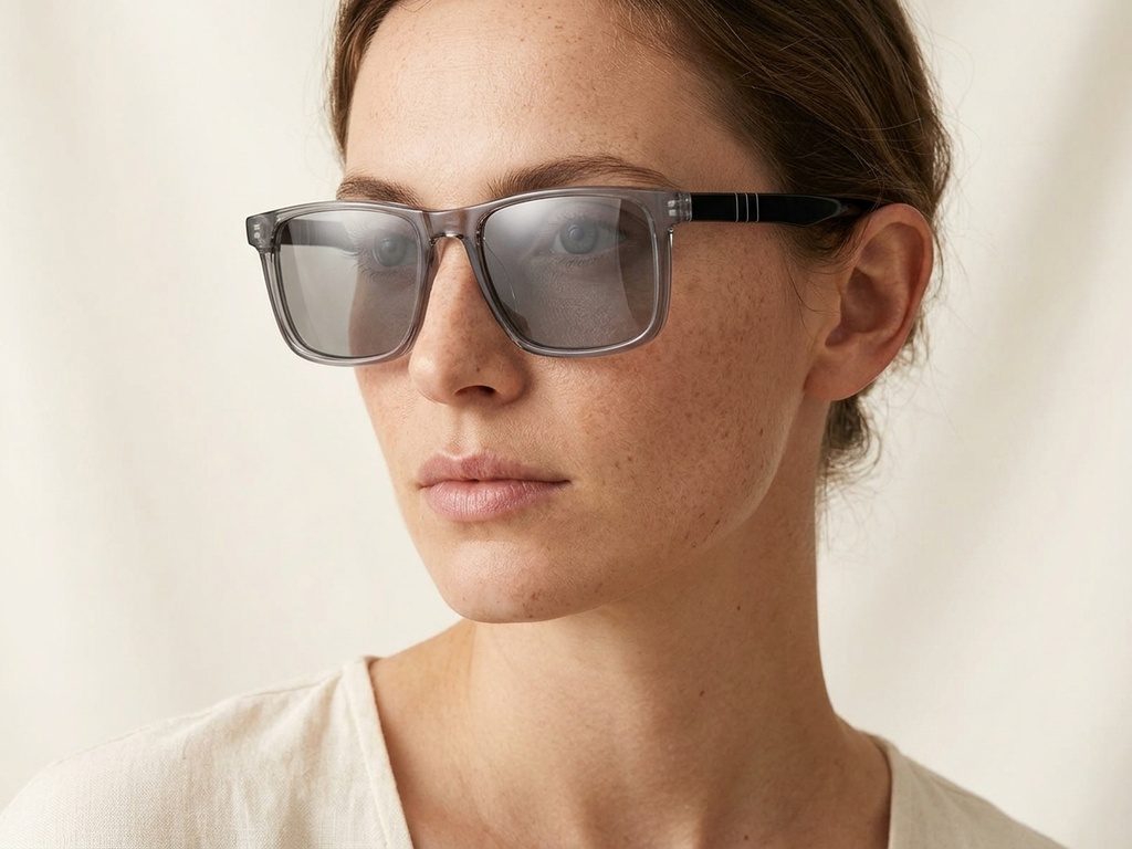 BS522-0229_Grey_Rectangular_Acetate_sunglasses_corner-tryon_female