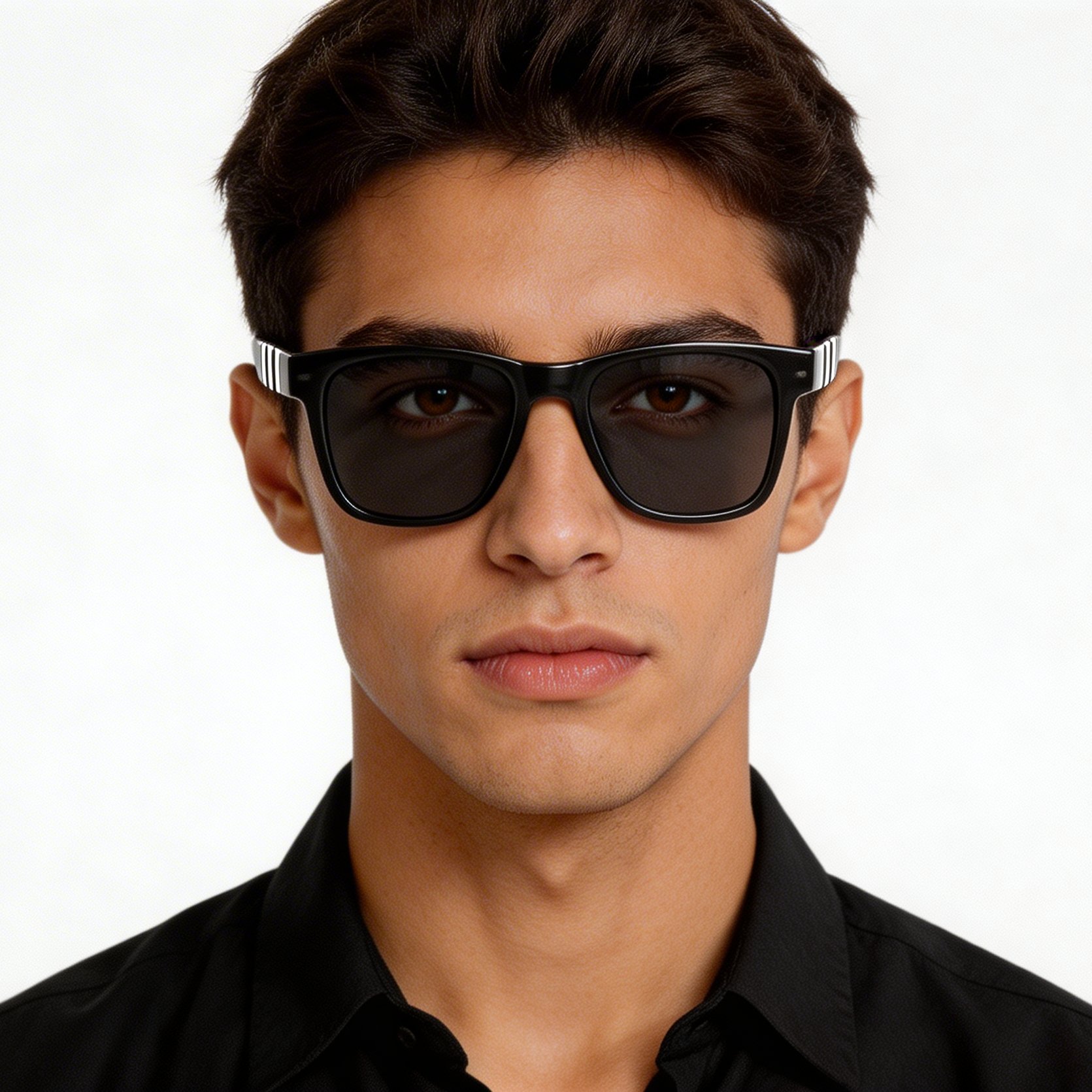 bs522-0230_grey_rectangular_acetate_sunglasses_model