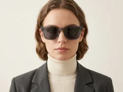 BS522-0233_Grey_Rectangular_Acetate_sunglasses-tryon_female
