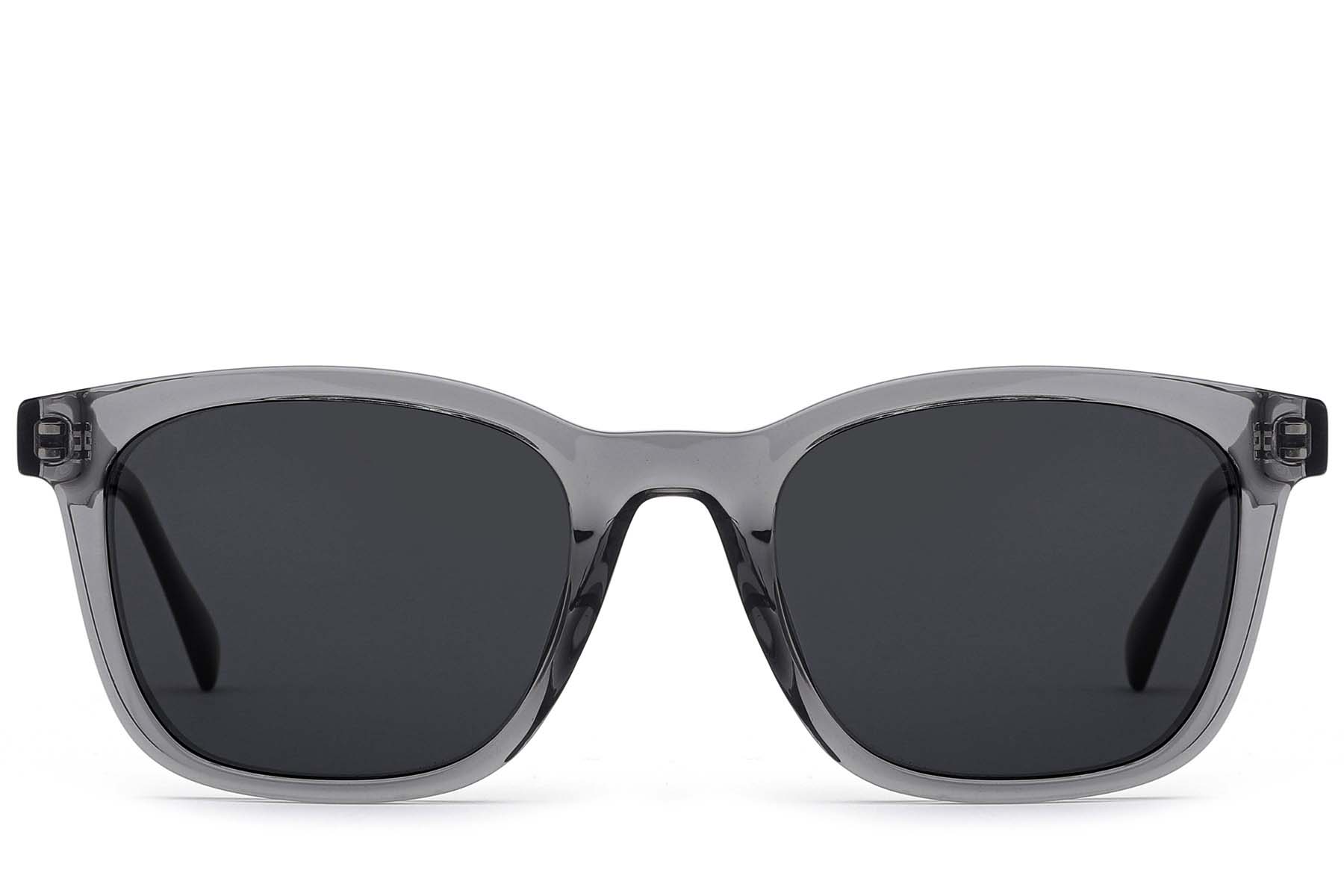 BS522-0233_Grey_Rectangular_Acetate_sunglasses_front