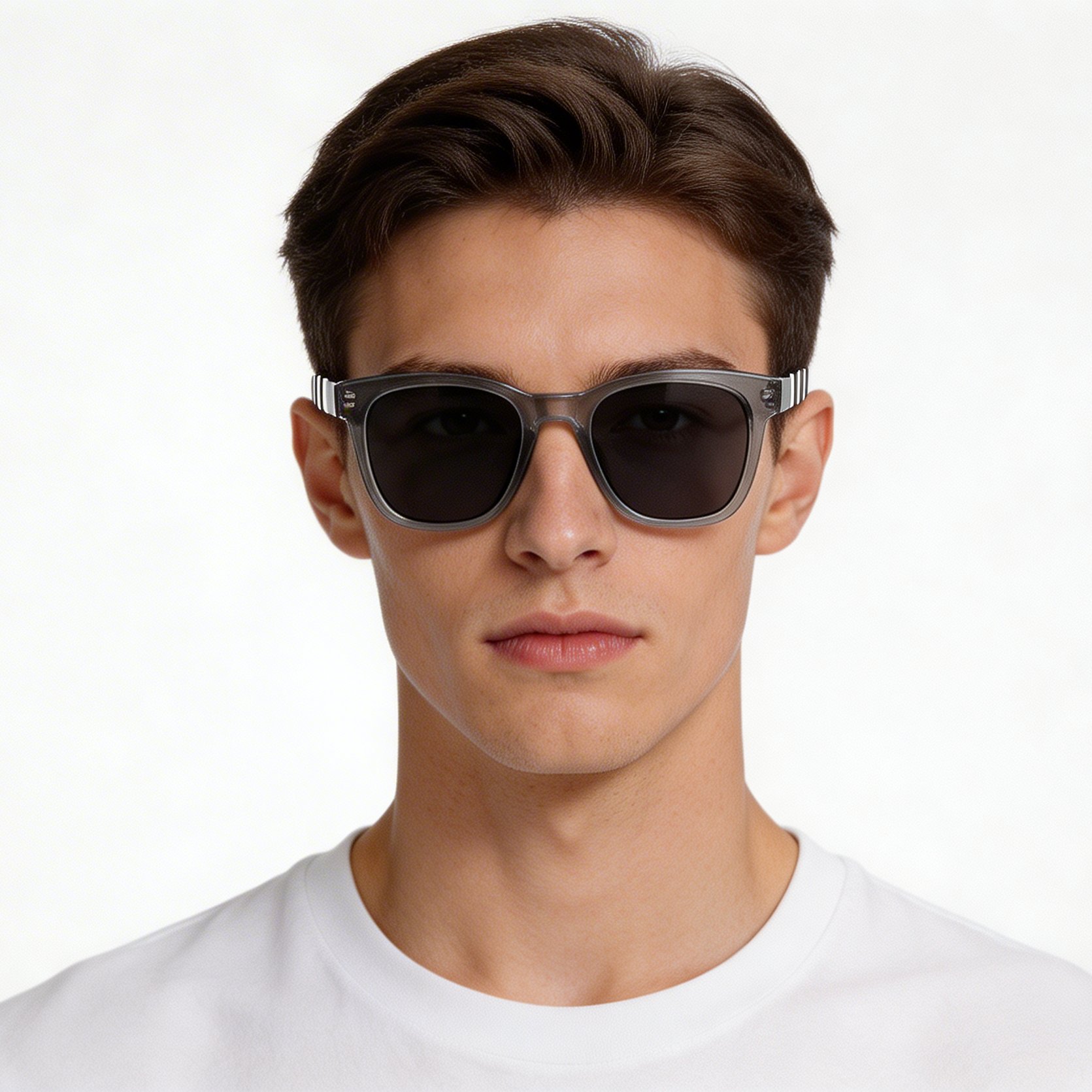 bs522-0233_grey_rectangular_acetate_sunglasses_model