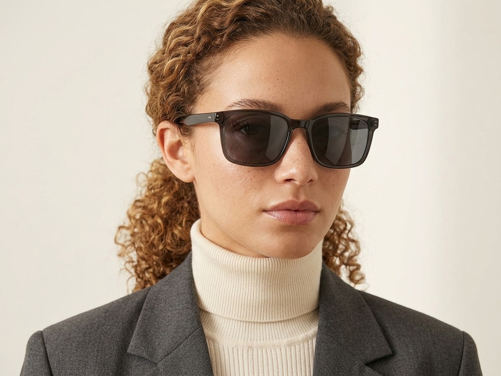 BS522-0238_Grey_Rectangular_Acetate_sunglasses-tryon_female