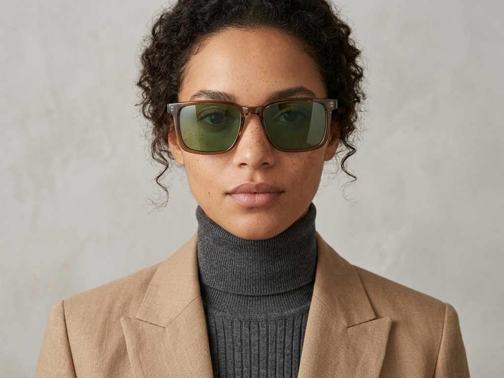BS522-0239_Brown_Rectangular_Acetate_sunglasses_corner-tryon_female
