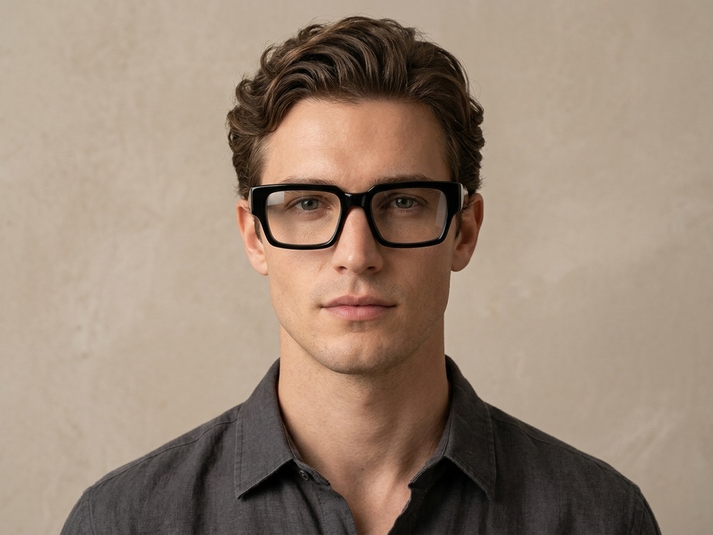 BS522-0289_Black_Rectangular_Acetate_Glasses-tryon_male