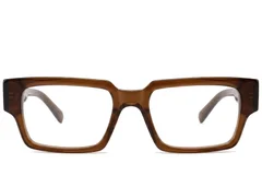 BS522-0291_Brown_Rectangular_Acetate_Glasses_front