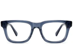 BS522-0296_Blue_Rectangular_Acetate_Glasses_front