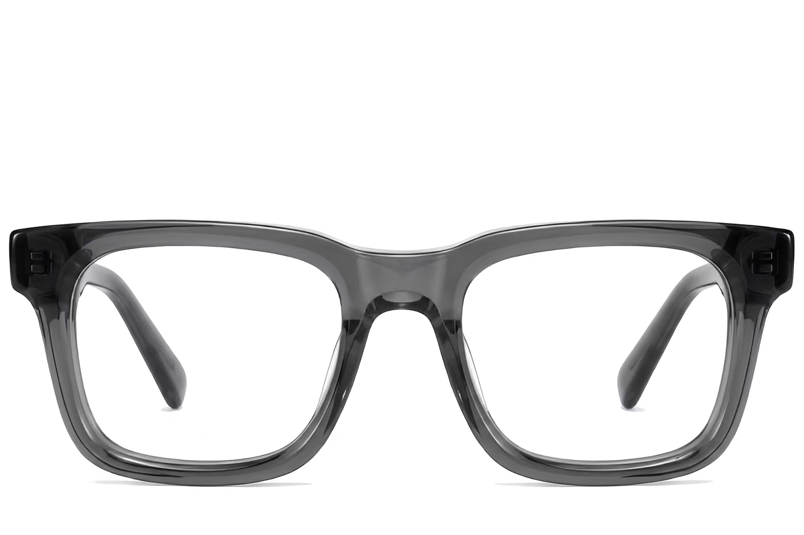 BS522-0297_Grey_Rectangular_Acetate_Glasses_front