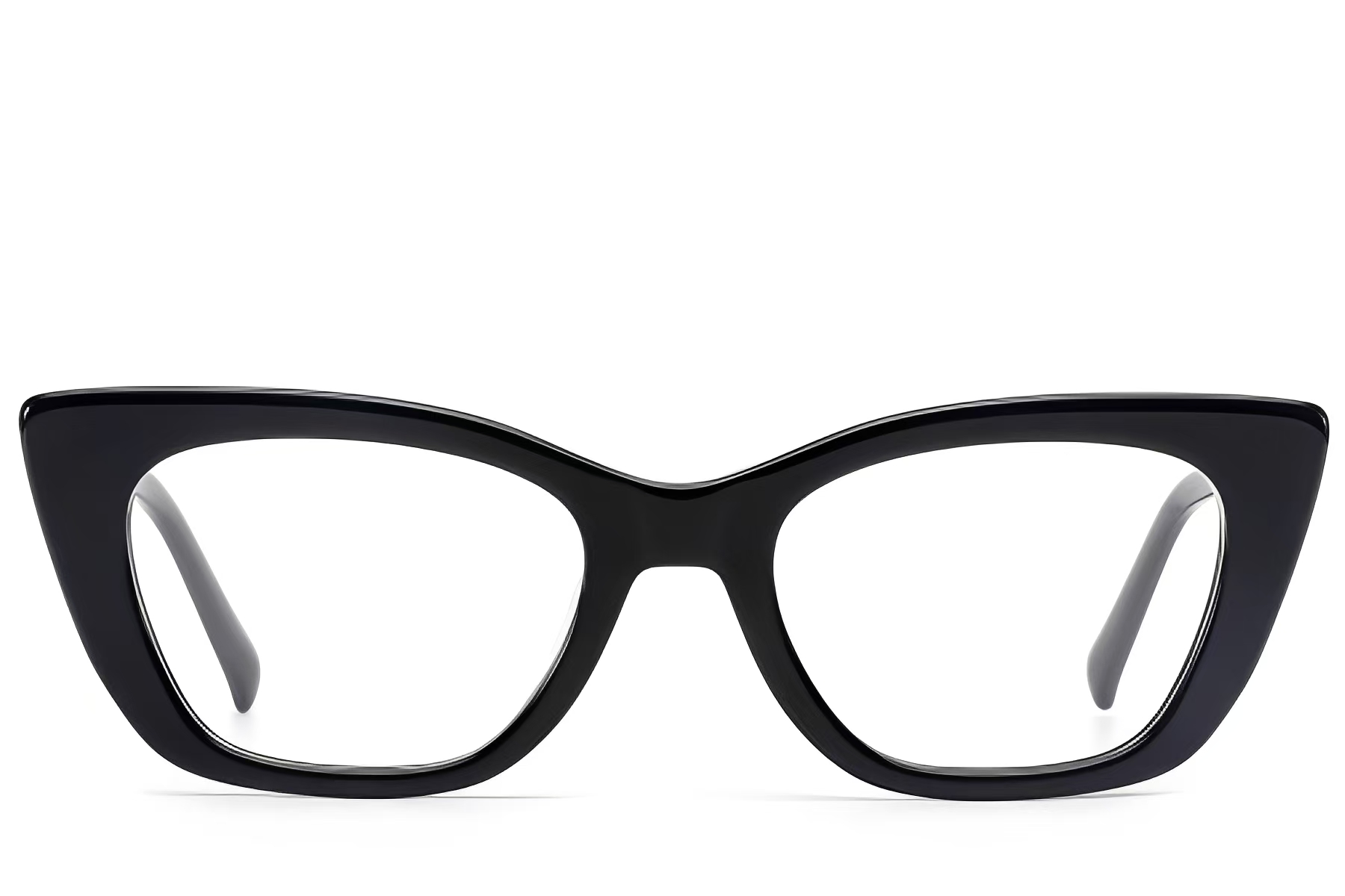 BS522-0306_Black_Butterfly_Acetate_Glasses_front