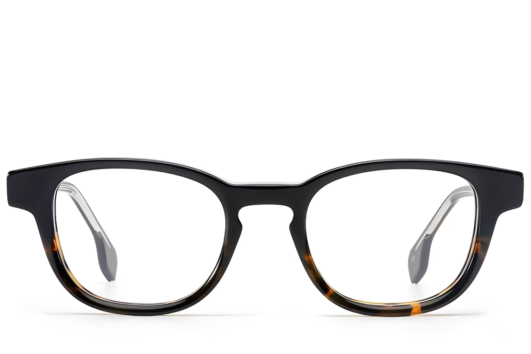 BS522-0316_Tortoiseshell_Rectangular_Acetate_Glasses_front