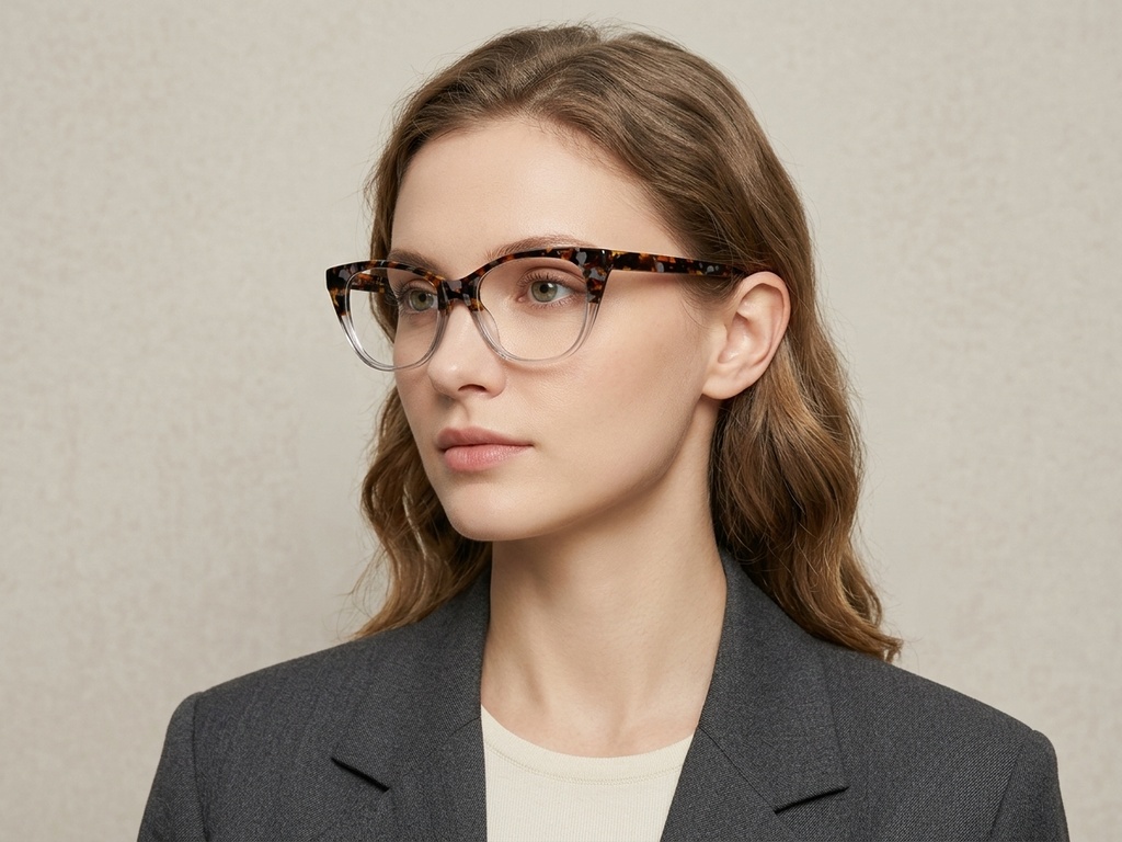Butterfly Tortoiseshell Acetate Glasses #BS522-0320