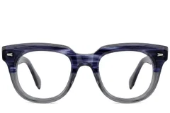 BS522-0330_Blue_Rectangular_Acetate_Glasses_front