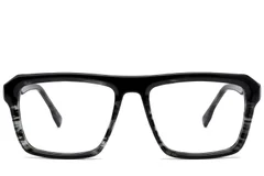 BS522-0333_Grey_Aviator_Acetate_Glasses_front