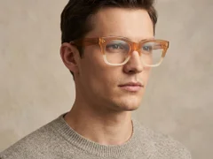 Verres en acétate orange papillon #BS522-0339