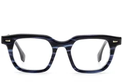 BS522-0348_Blue_Rectangular_Acetate_Glasses_front