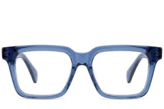 BS522-0354_Blue_Rectangular_Acetate_Glasses_front