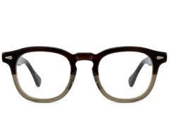 Rectangular Tortoiseshell Acetate Glasses #BS522-0357
