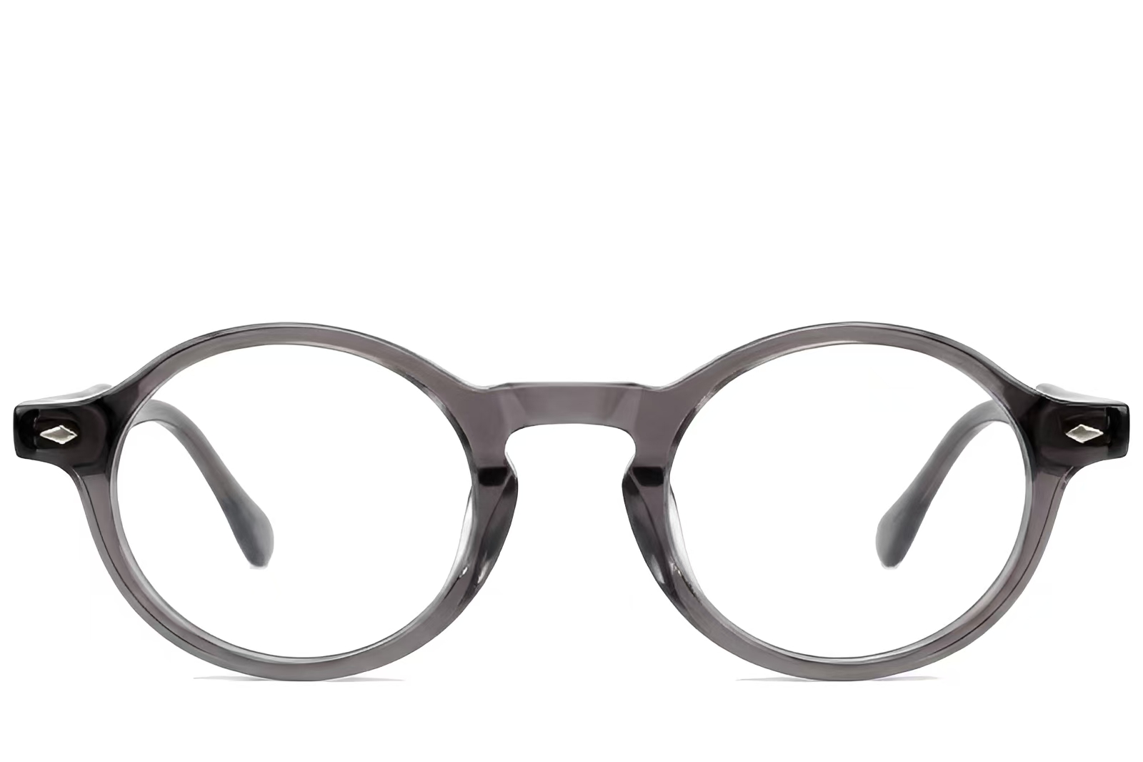 BS522-0362_Grey_Round_Acetate_Glasses_front