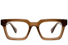 BS522-0375_Brown_Rectangular_Acetate_Glasses_front
