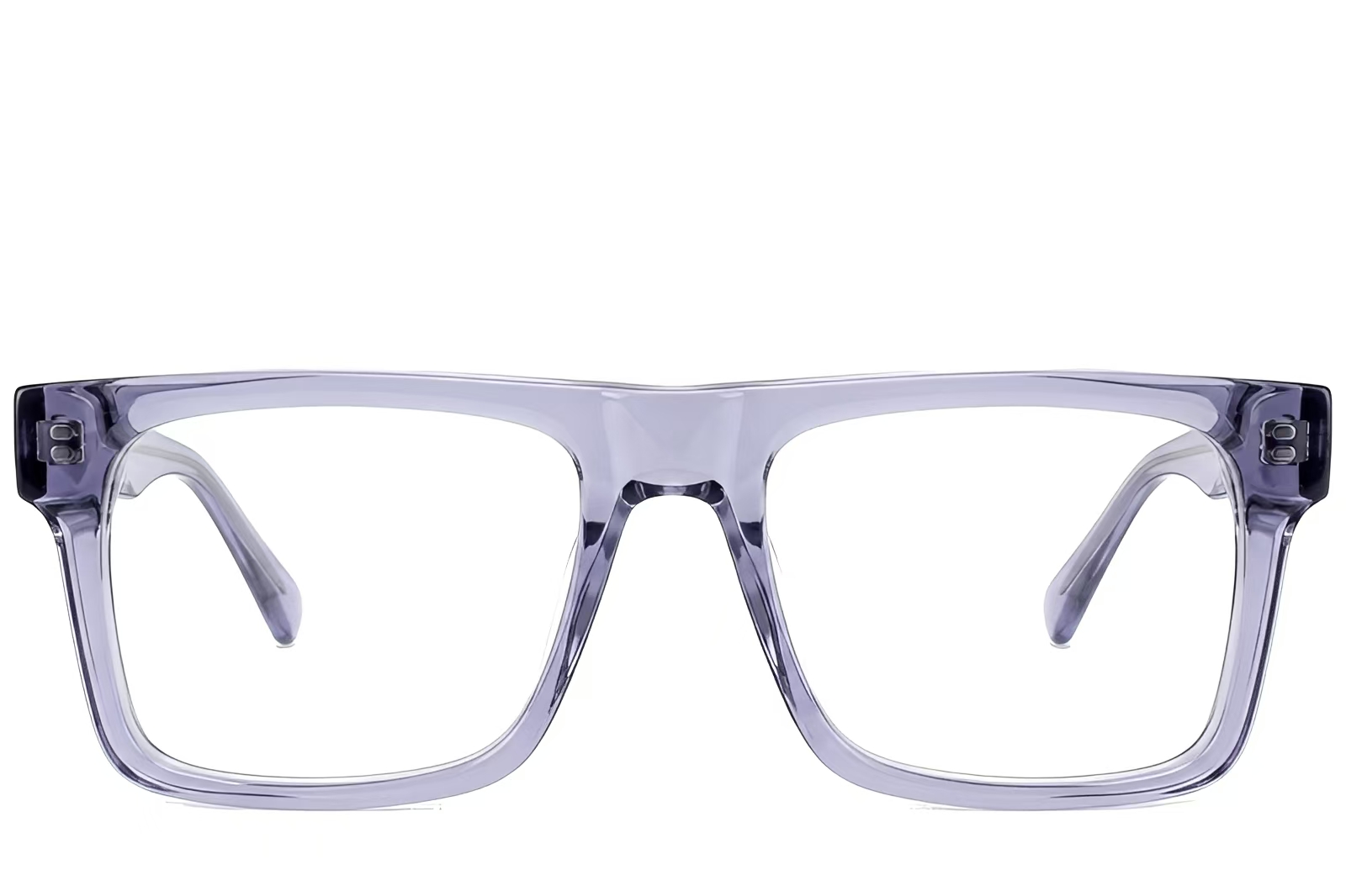 BS522-0378_Grey_Aviator_Acetate_Glasses_front