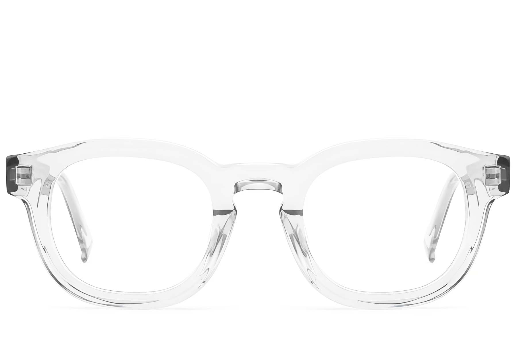 BS522-0384_Transparent_Rectangular_Acetate_Glasses_corner-front