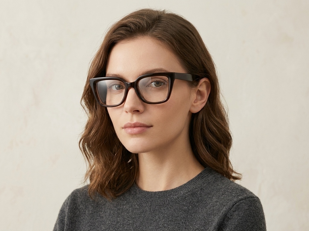 Schmetterlingsbraune Acetatgläser #BS522-0387