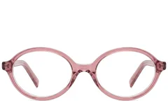 BS522-0398_Pink_Oval_Acetate_Glasses_front