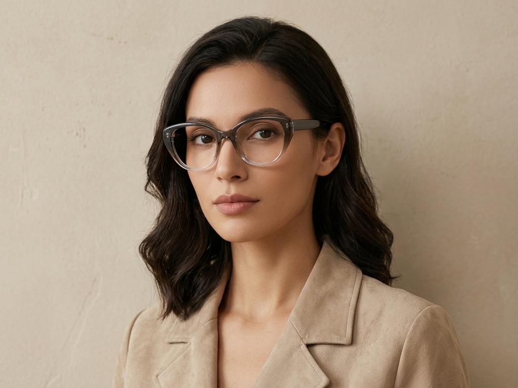 Schmetterlingsbraune Acetatgläser #BS522-0428