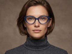 Butterfly Blue Acetate Glasses #BS522-0451