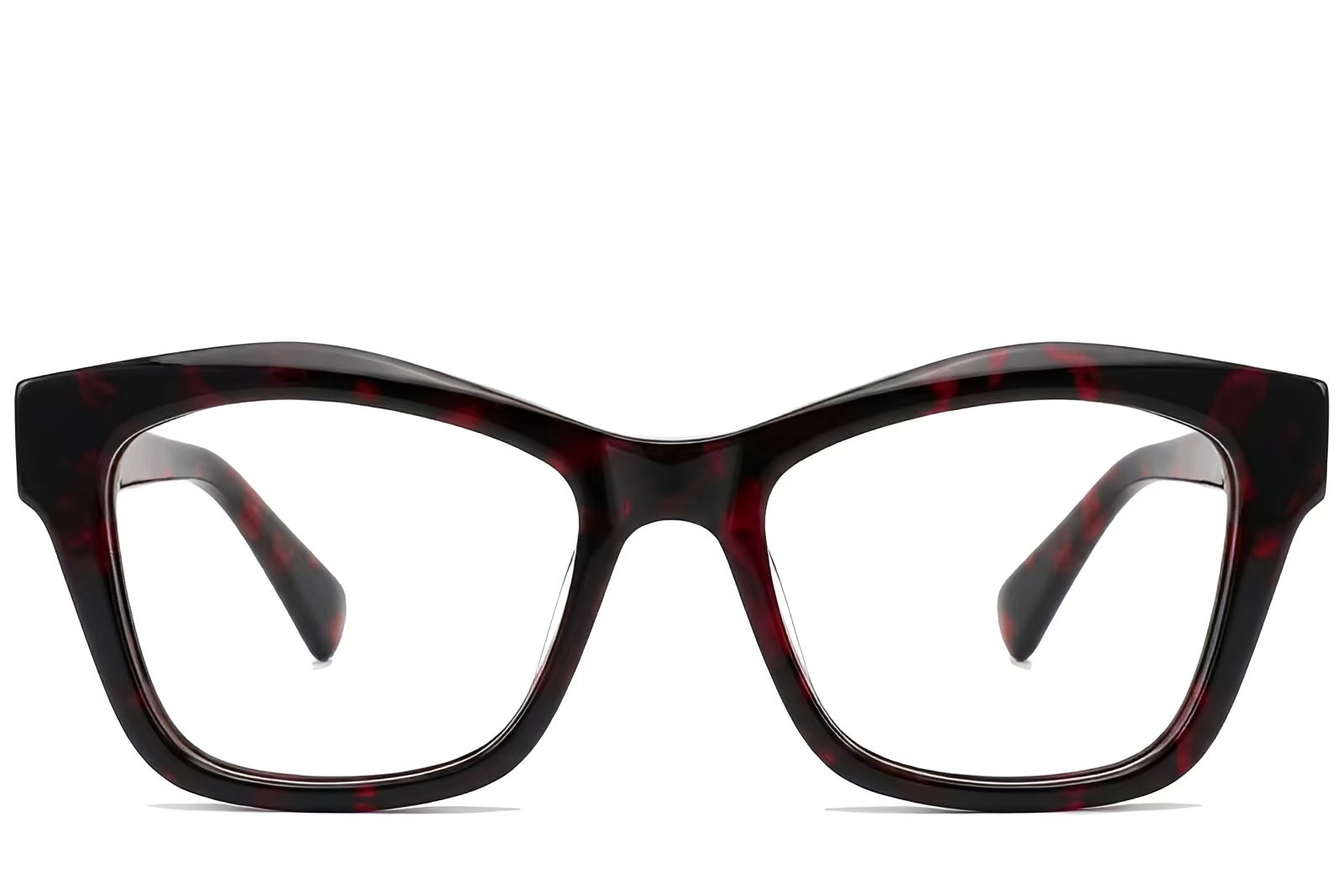 BS522-0470_Red_Butterfly_Acetate_Glasses_front