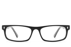 BS522-0471_Black_Rectangular_Acetate_Glasses_front