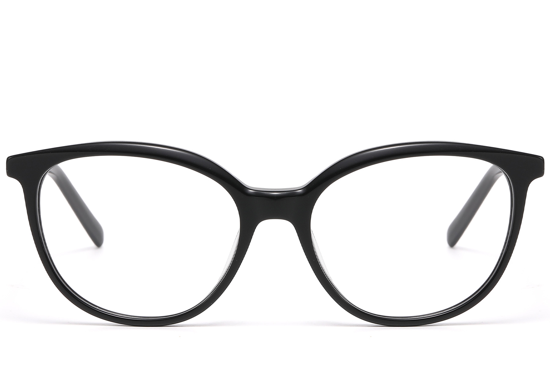 BS522-0500_Black_Butterfly_Acetate_Glasses_front