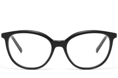 BS522-0500_Black_Butterfly_Acetate_Glasses_front