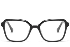 BS522-0518_Black_Rectangular_Acetate_Glasses_front