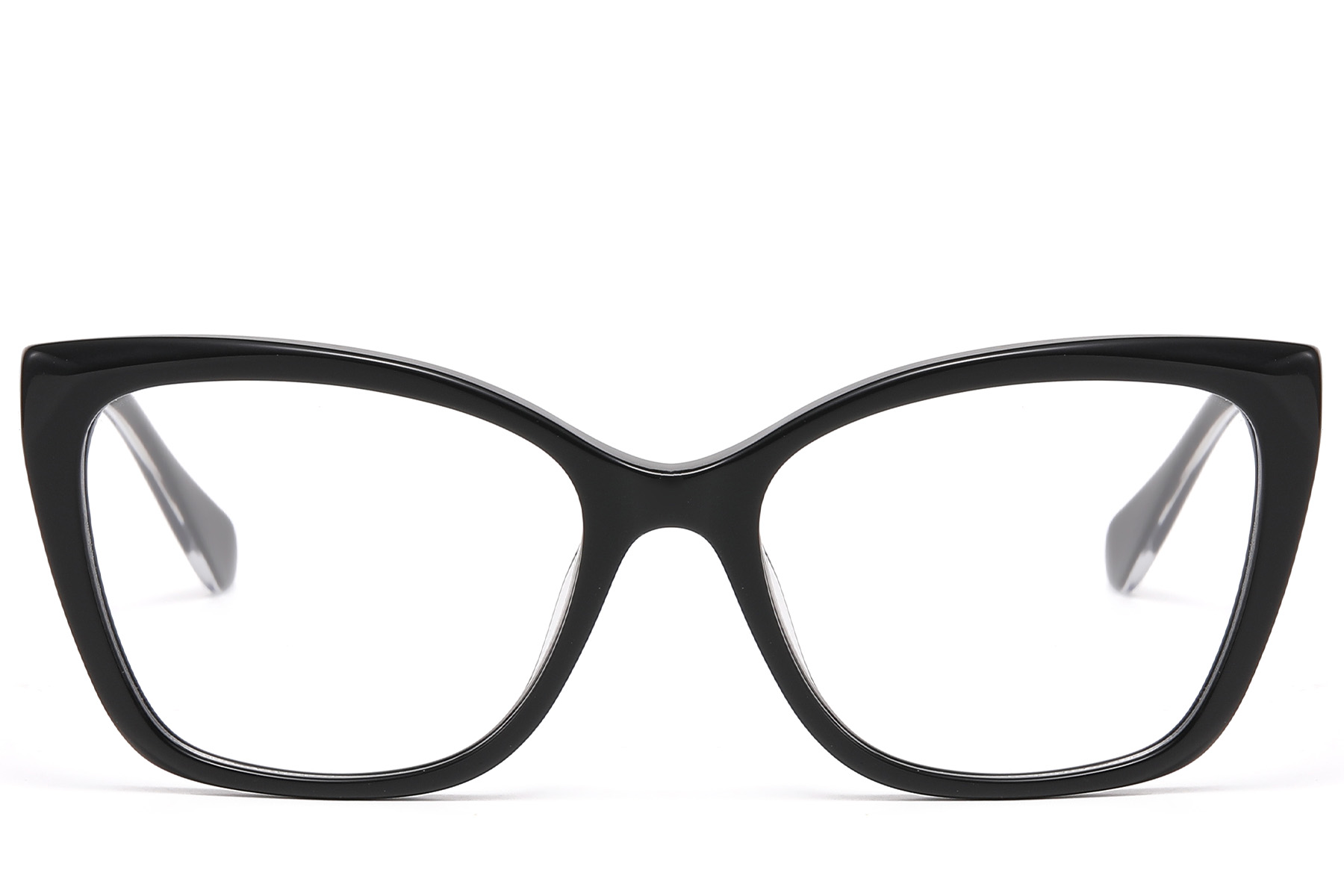 BS522-0530_Black_Butterfly_Acetate_Glasses_front