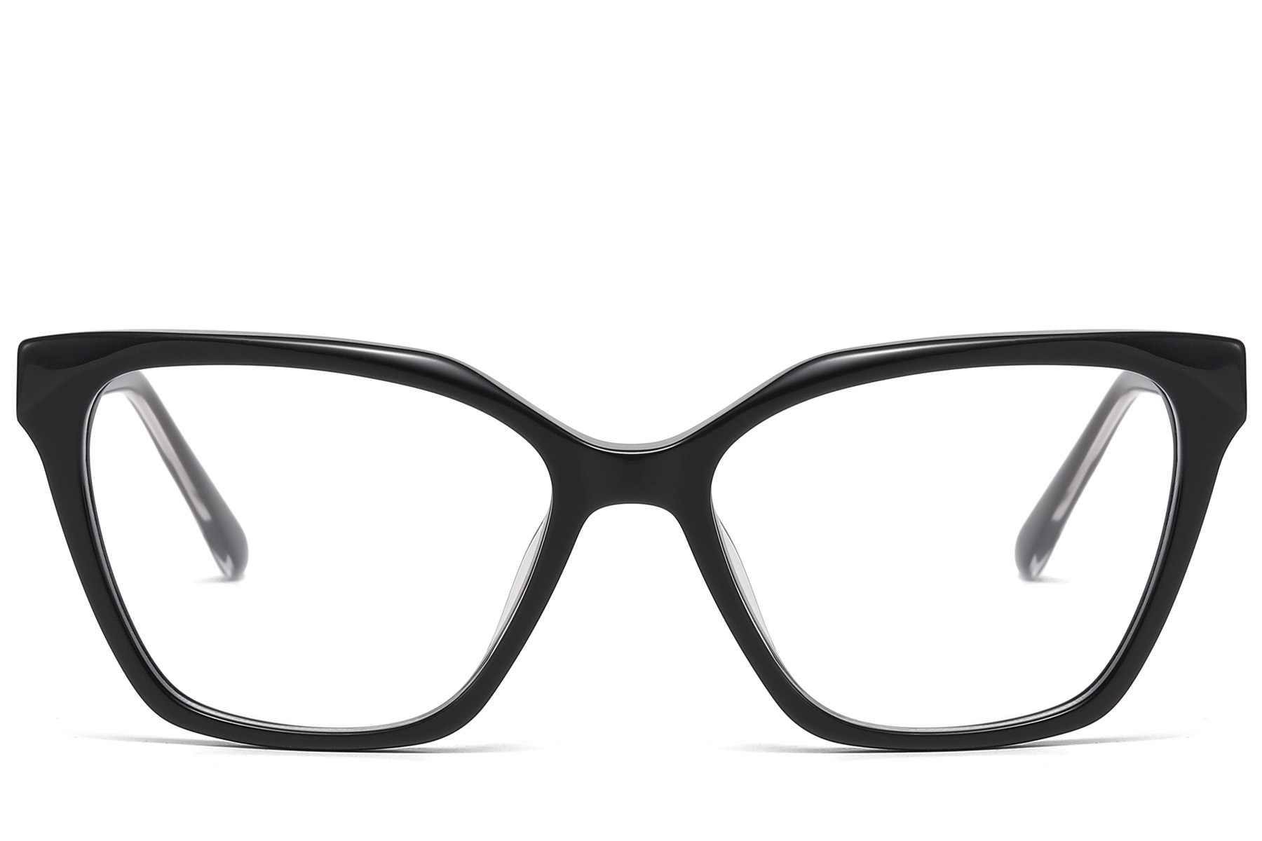 BS522-0536_Black_Butterfly_Acetate_Glasses_front