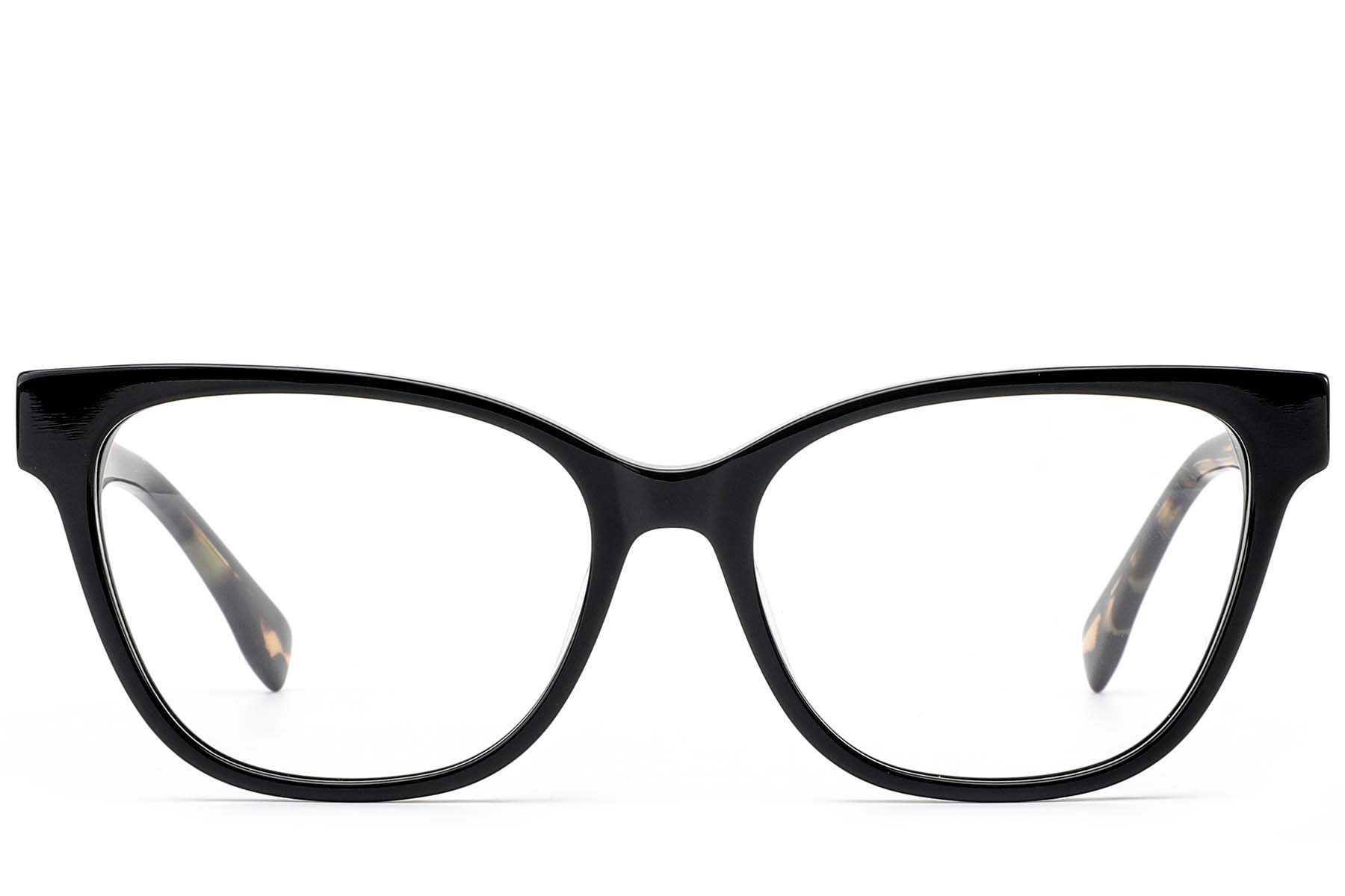 BS522-0561_Black_Butterfly_Acetate_Glasses_front