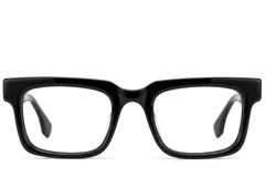 BS522-0575_Black_Rectangular_Acetate_Glasses-front