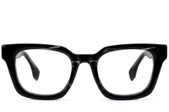 BS522-0584_Black_Rectangular_Acetate_Glasses-front