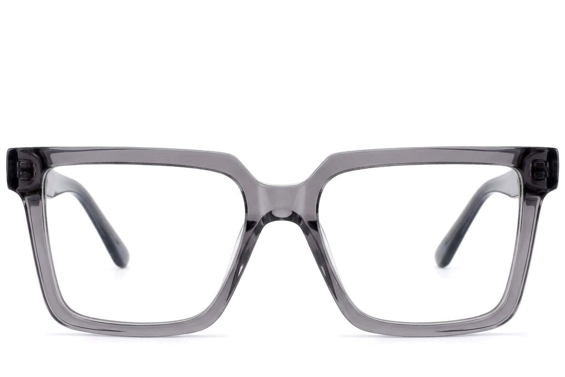 BS522-0597_Grey_Rectangular_Acetate_Glasses-front