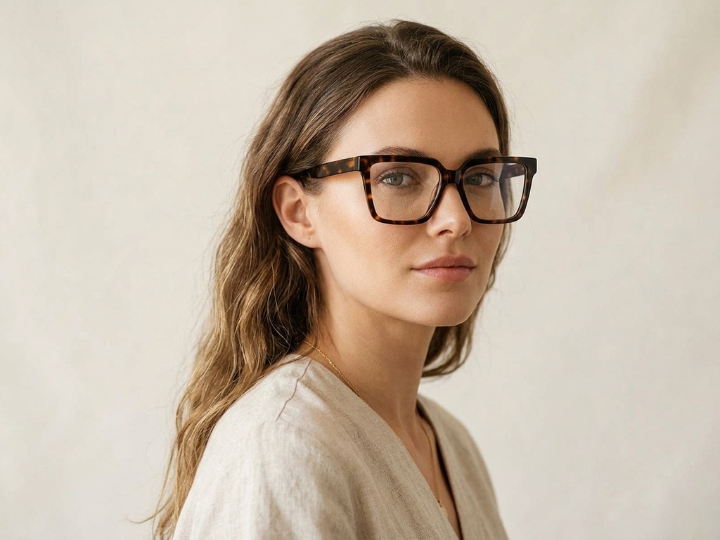 BS522-0600_Tortoiseshell_Rectangular_Acetate_Glasses-tryon_female